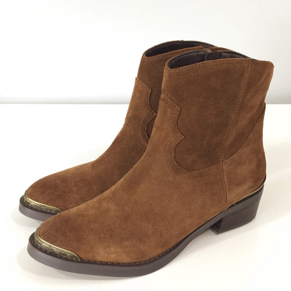 Very Volatile Western style leather boots Sz 7